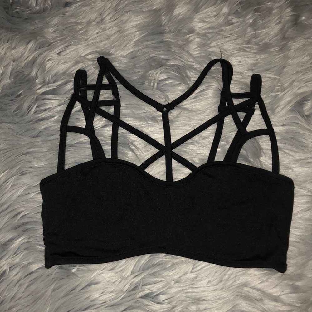 CUTE BLACK BRALET